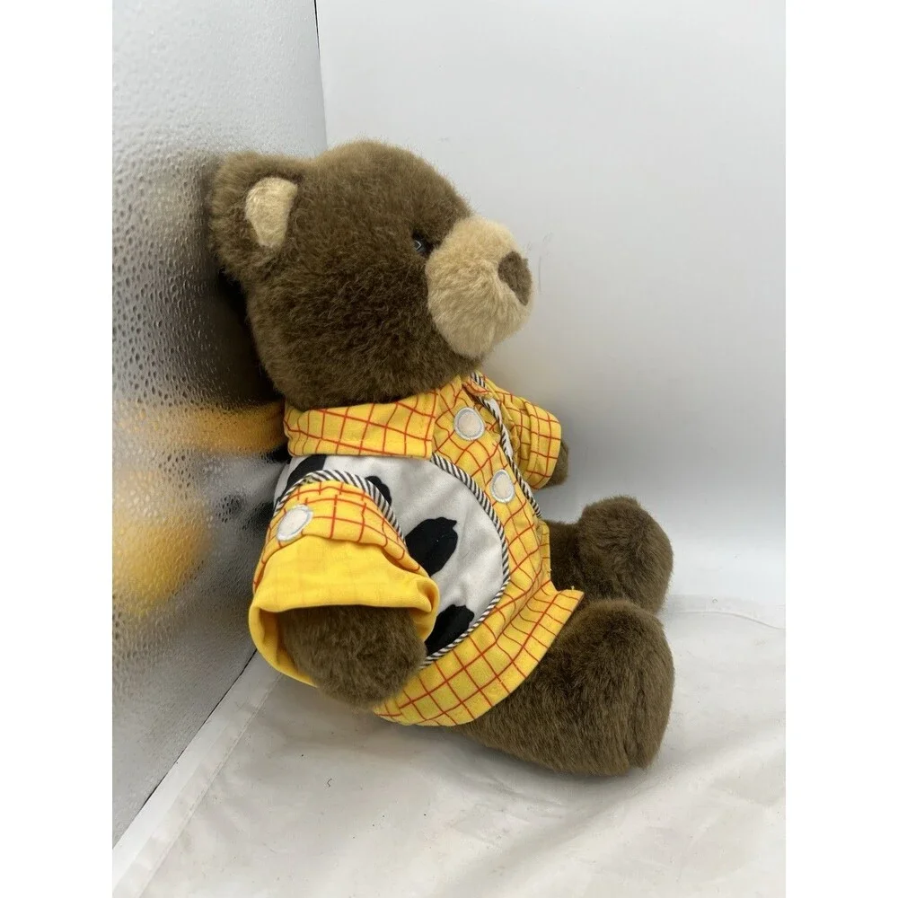 Build A Bear Brown Teddy Bear Plush 13” Disney Pixar Toy Story Woody Top